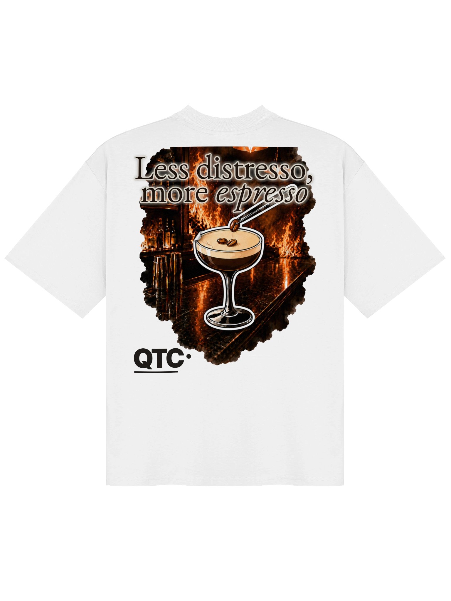 Less Distresso Tee | Open Series | QTC product image (1)