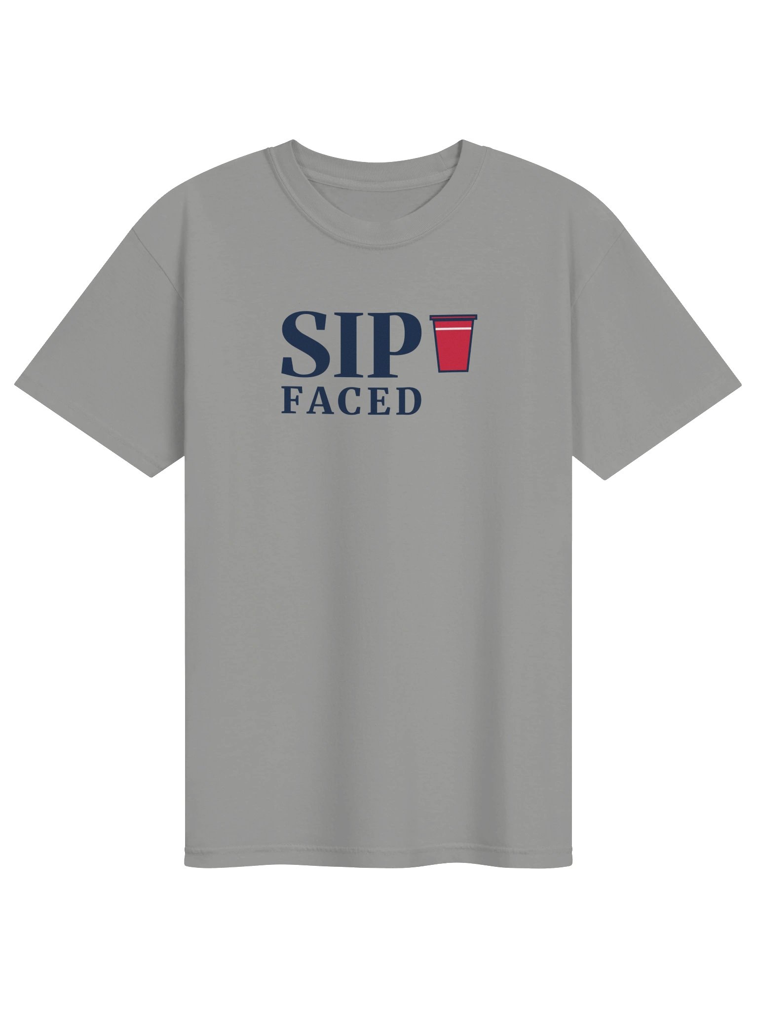 Sip Faced Classic Tee - Navy Print product image (2)