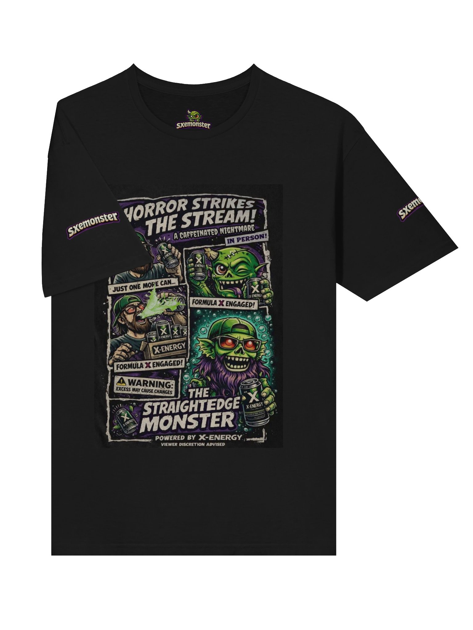 Straightedge Monster Lore Tee product image (5)