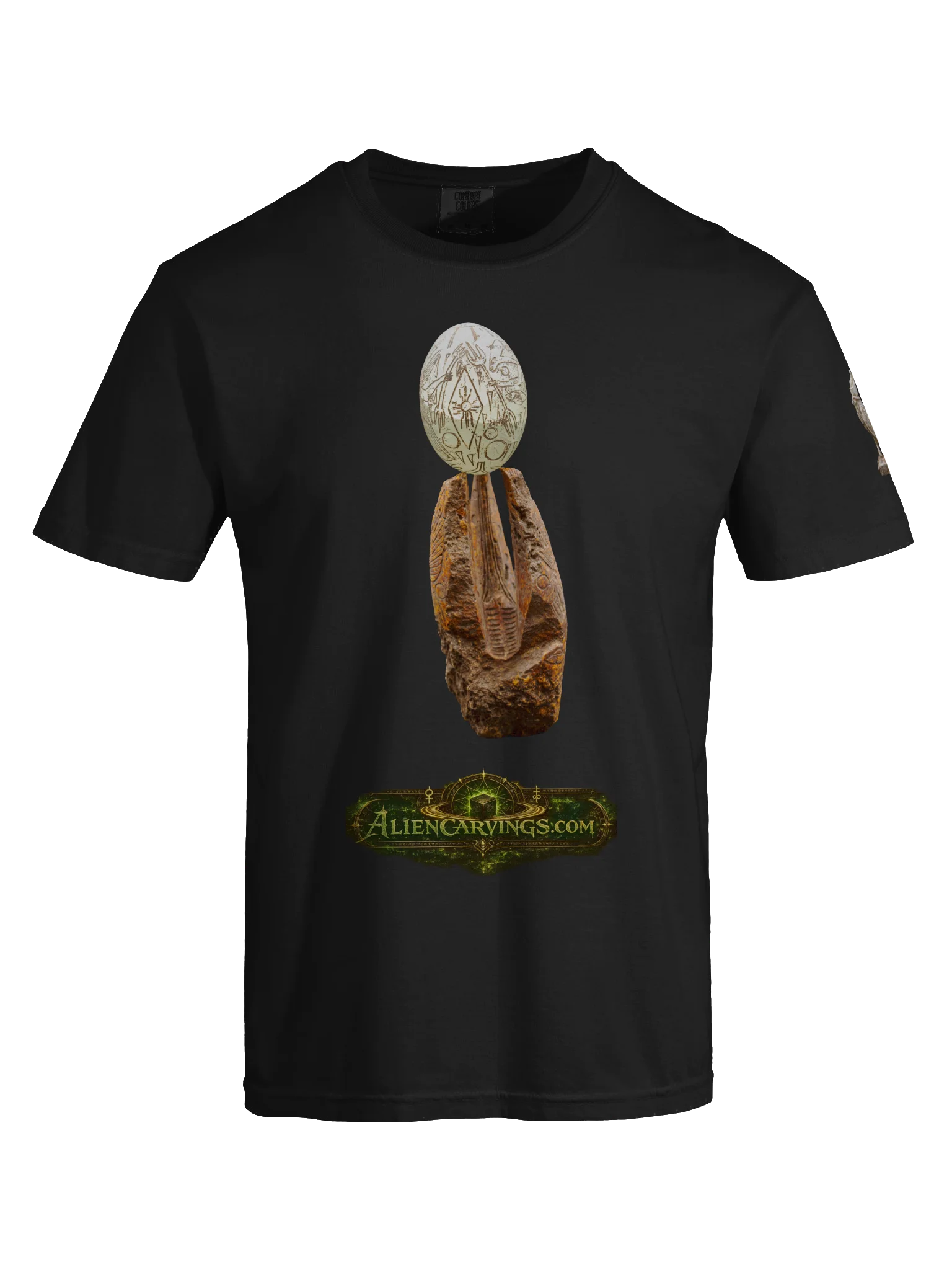 Aliencarvings.com Mystical Egg T-Shirt product image (5)