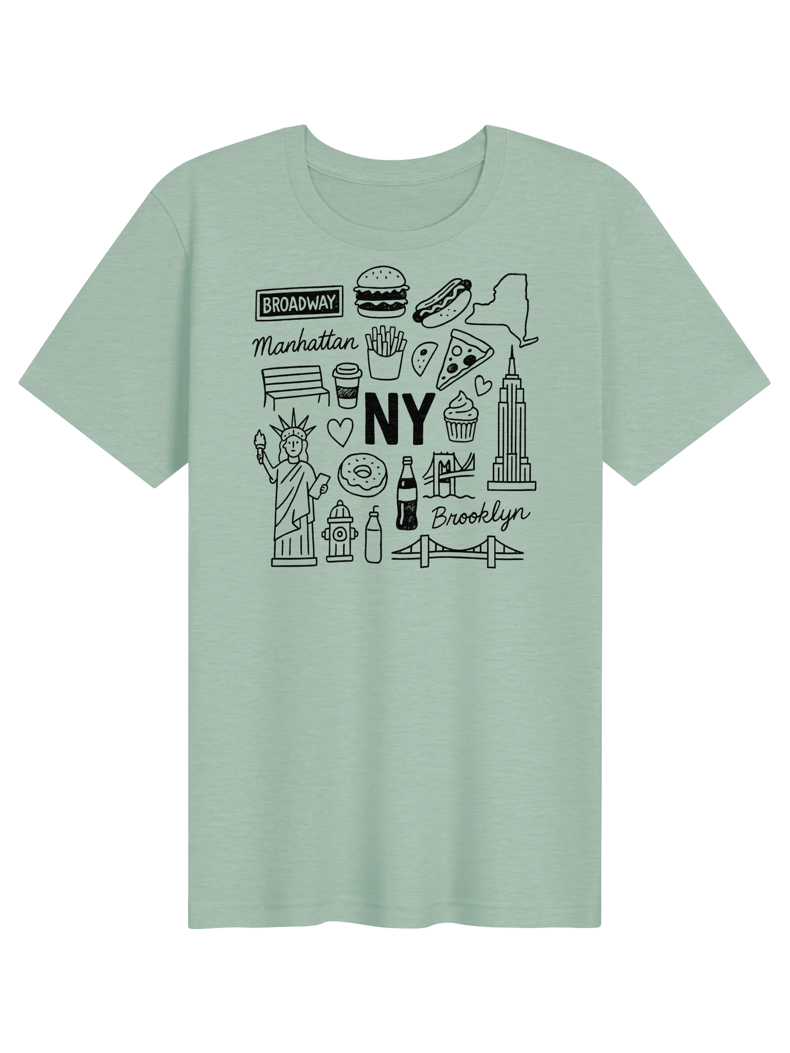 New York City Icons T-Shirt product image (1)