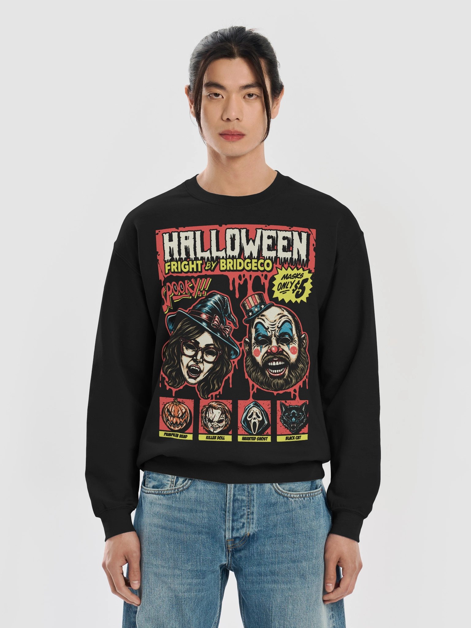 HALLOWEEN BY BRIDGECO CREWNECK product image (5)