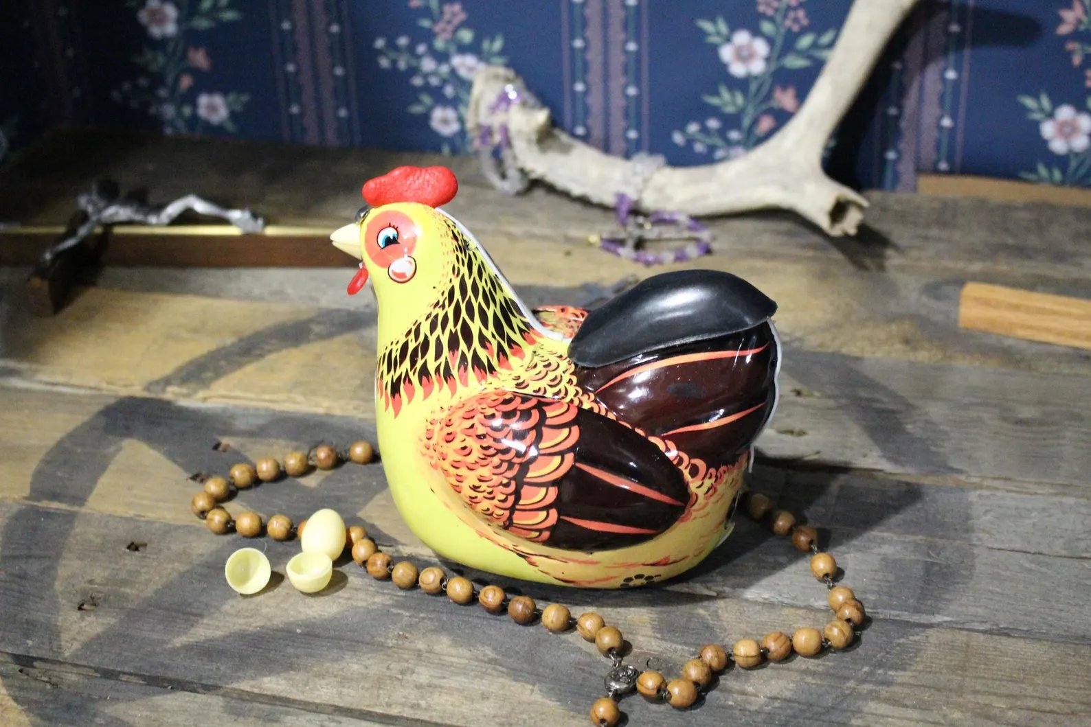 Artifact No.29 - Vintage Tin Chicken Toy New Product product image (5)