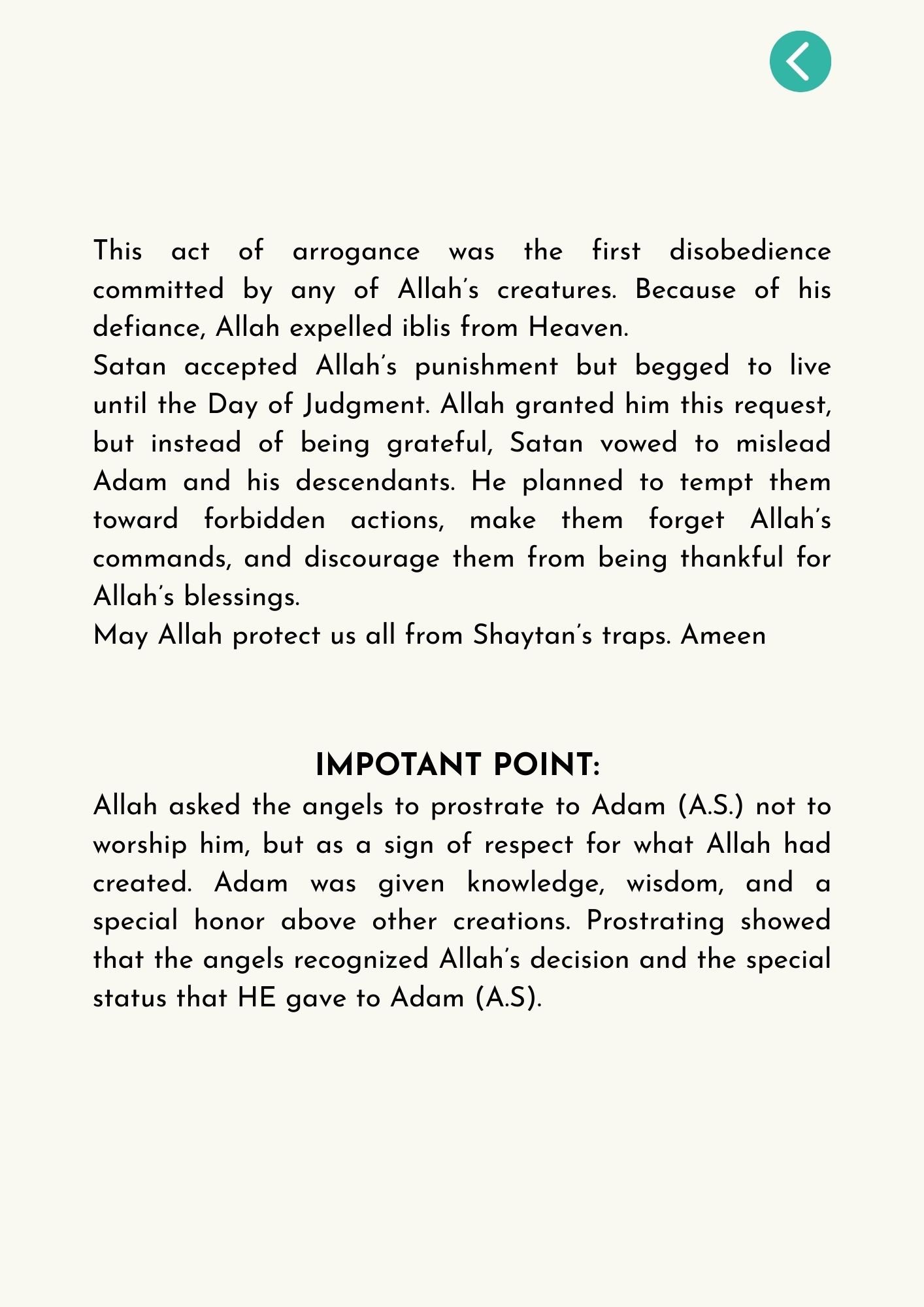 The Story of Prophet Adam (A.S) – Teenager Series product image (4)