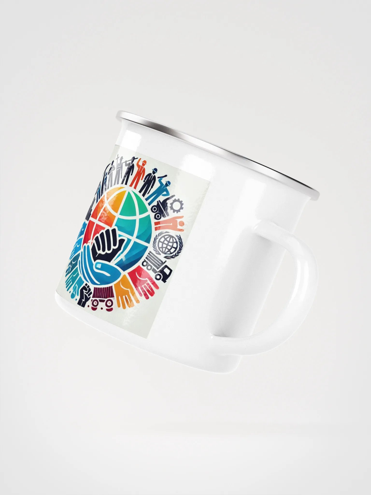 Unity Adventure Enamel Mug product image (3)