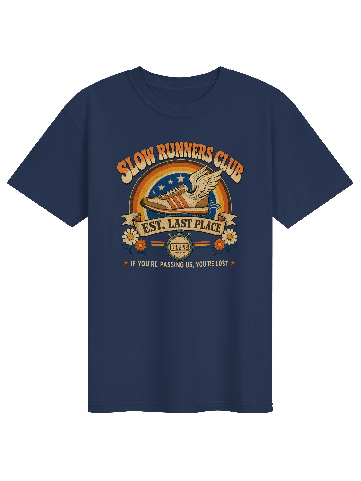 Slow Runners Club Graphic T-Shirt product image (3)