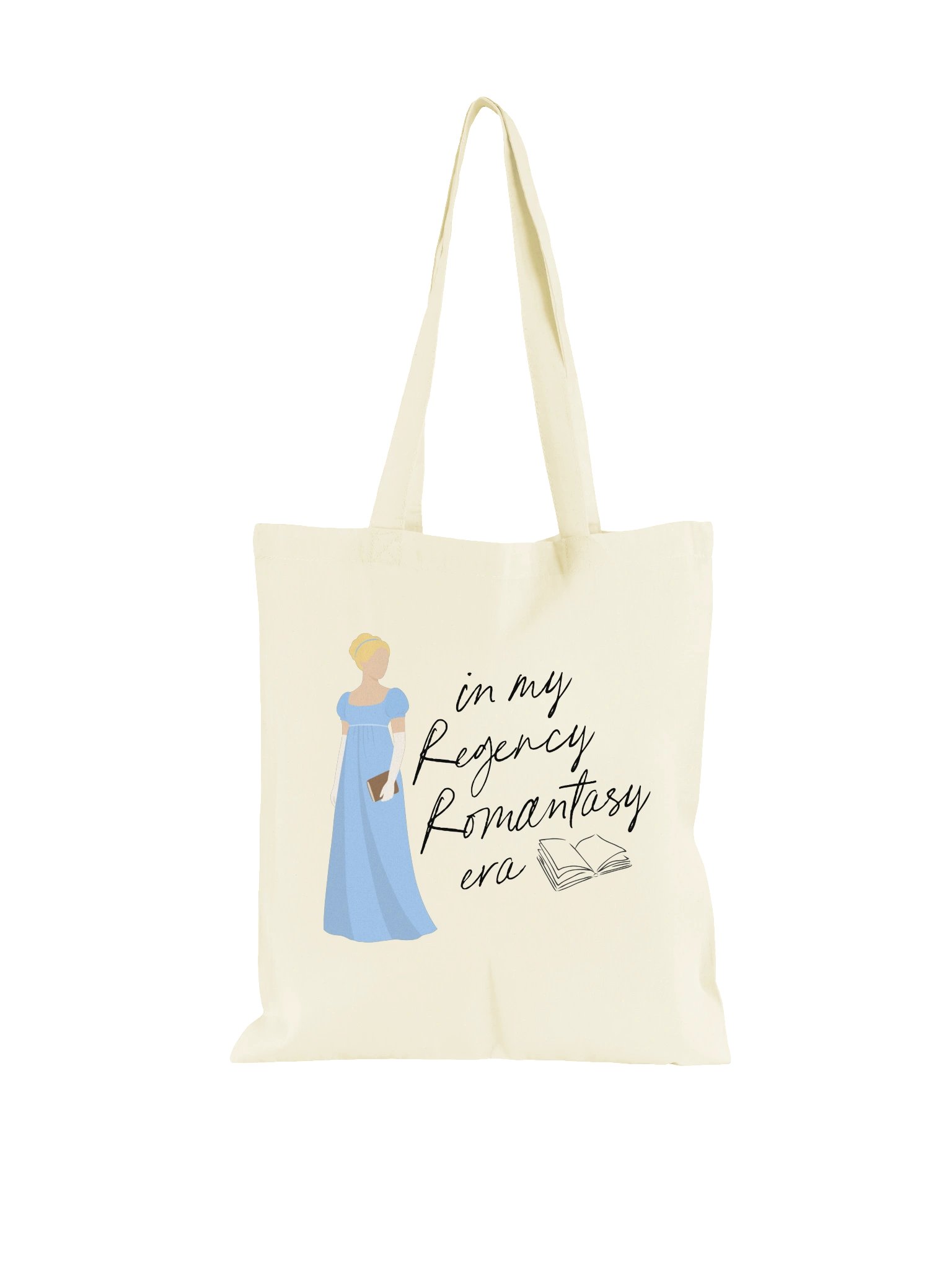 Regency Romantasy Era Tote Bag | BLUE product image (1)