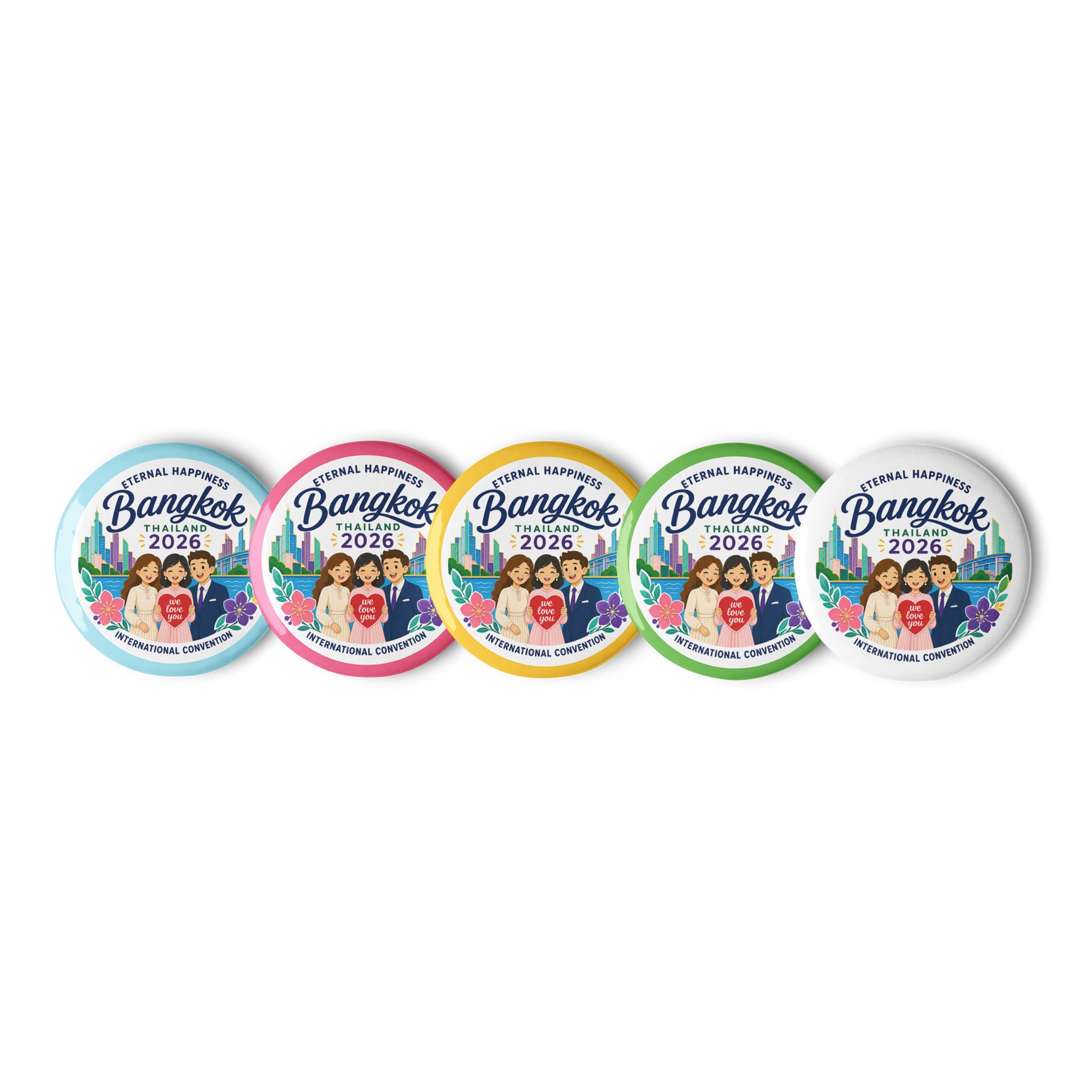 Eternal Happiness 2026 International Convention Bangkok Thailand: We Love You product image (2)