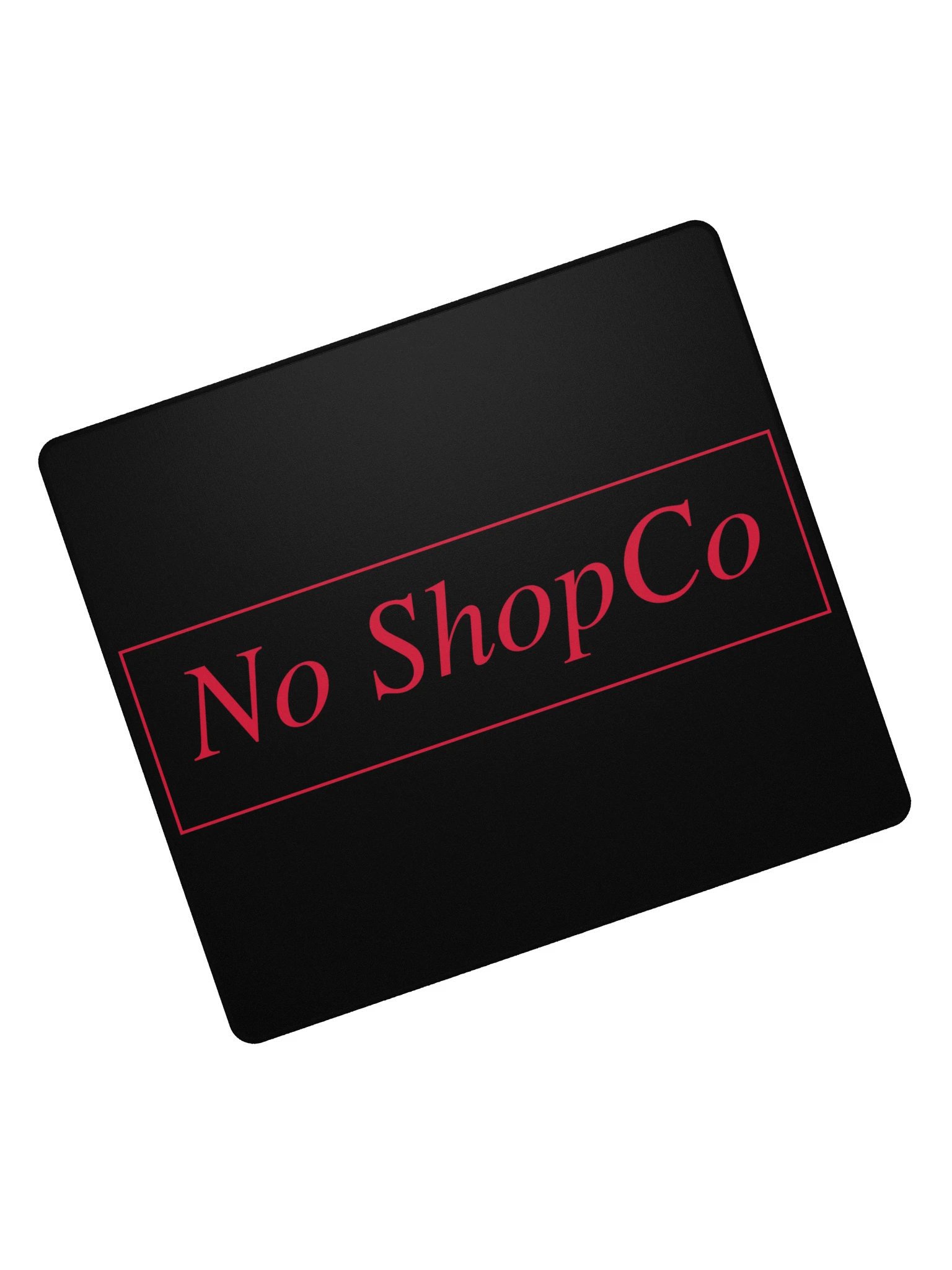 No ShopCo Gaming Mouse Pad - Red on Black product image (7)