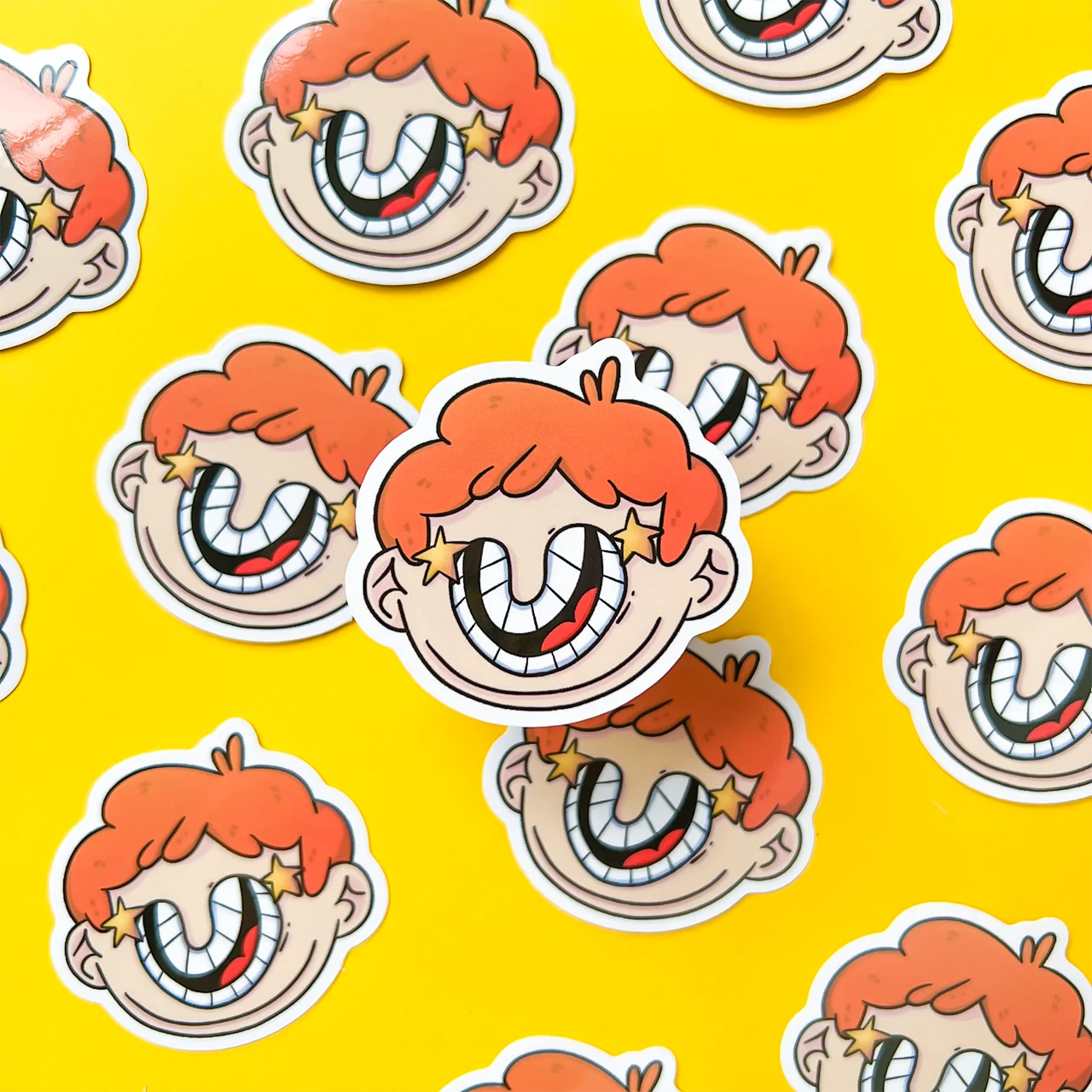 Happy sticker product image (1)