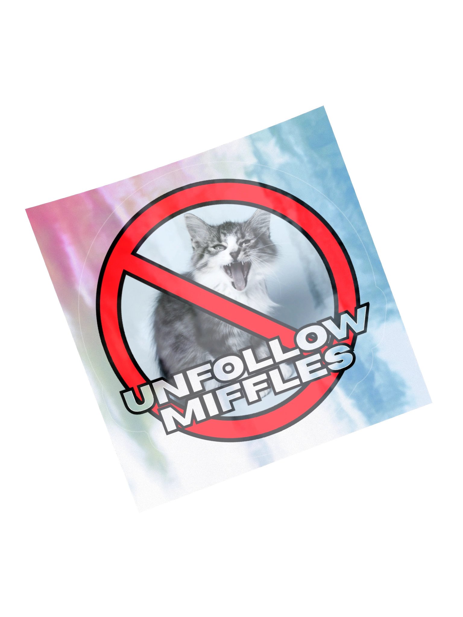 Unfollow Miffles Sticker product image (5)