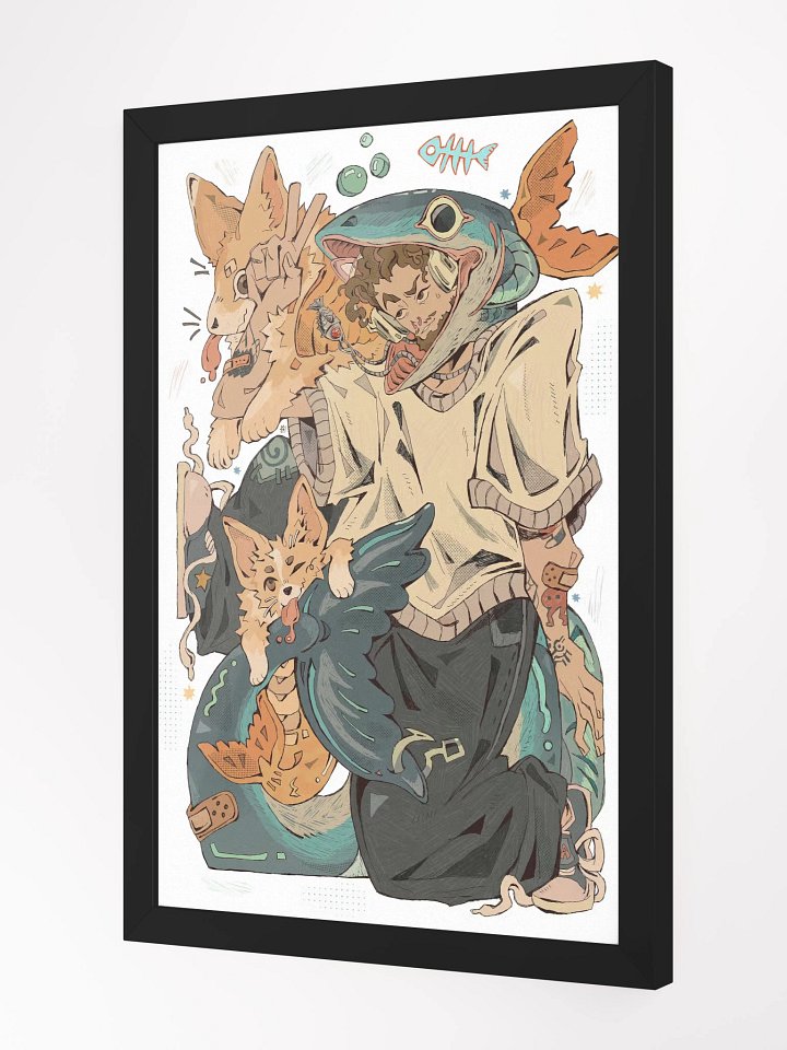 Off the Hook - Framed Poster product image (2)
