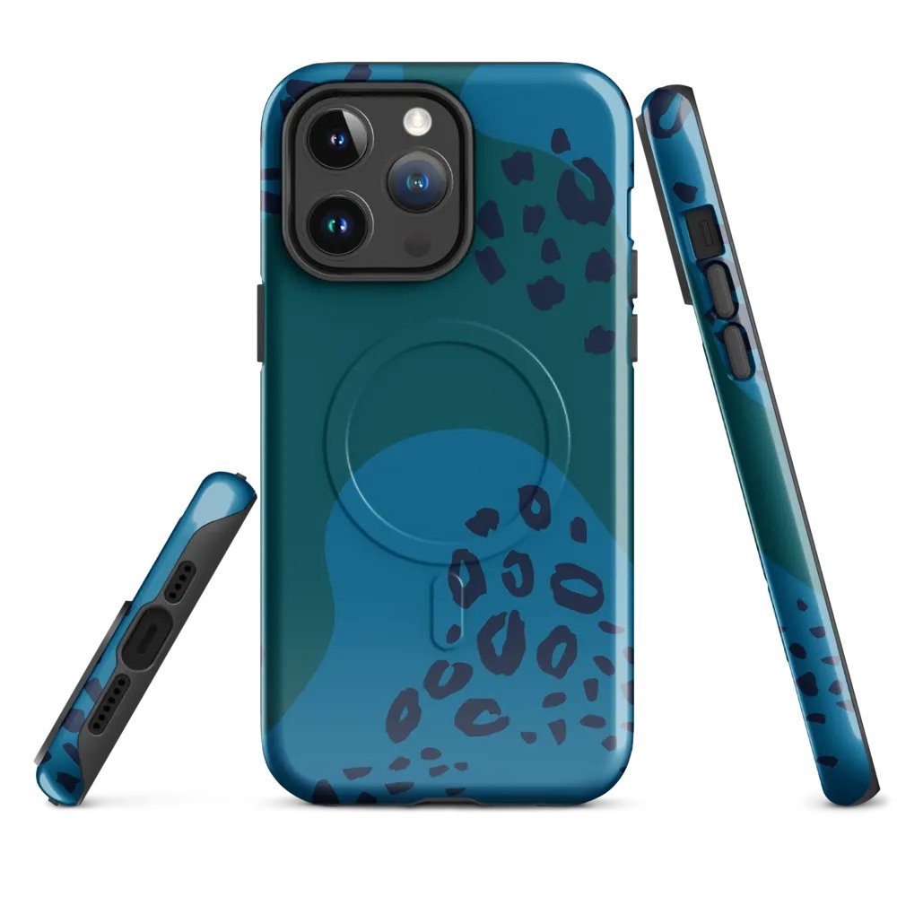 Teal Splotch MagSafe® Tough Case product image (4)