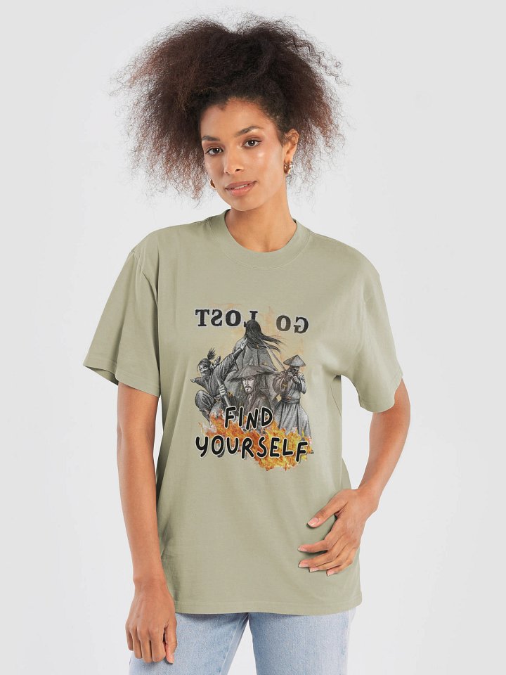 Go Lost Find Yourself Graphic Tee – Motivational Self-Discovery Streetwear Shirt product image (1)