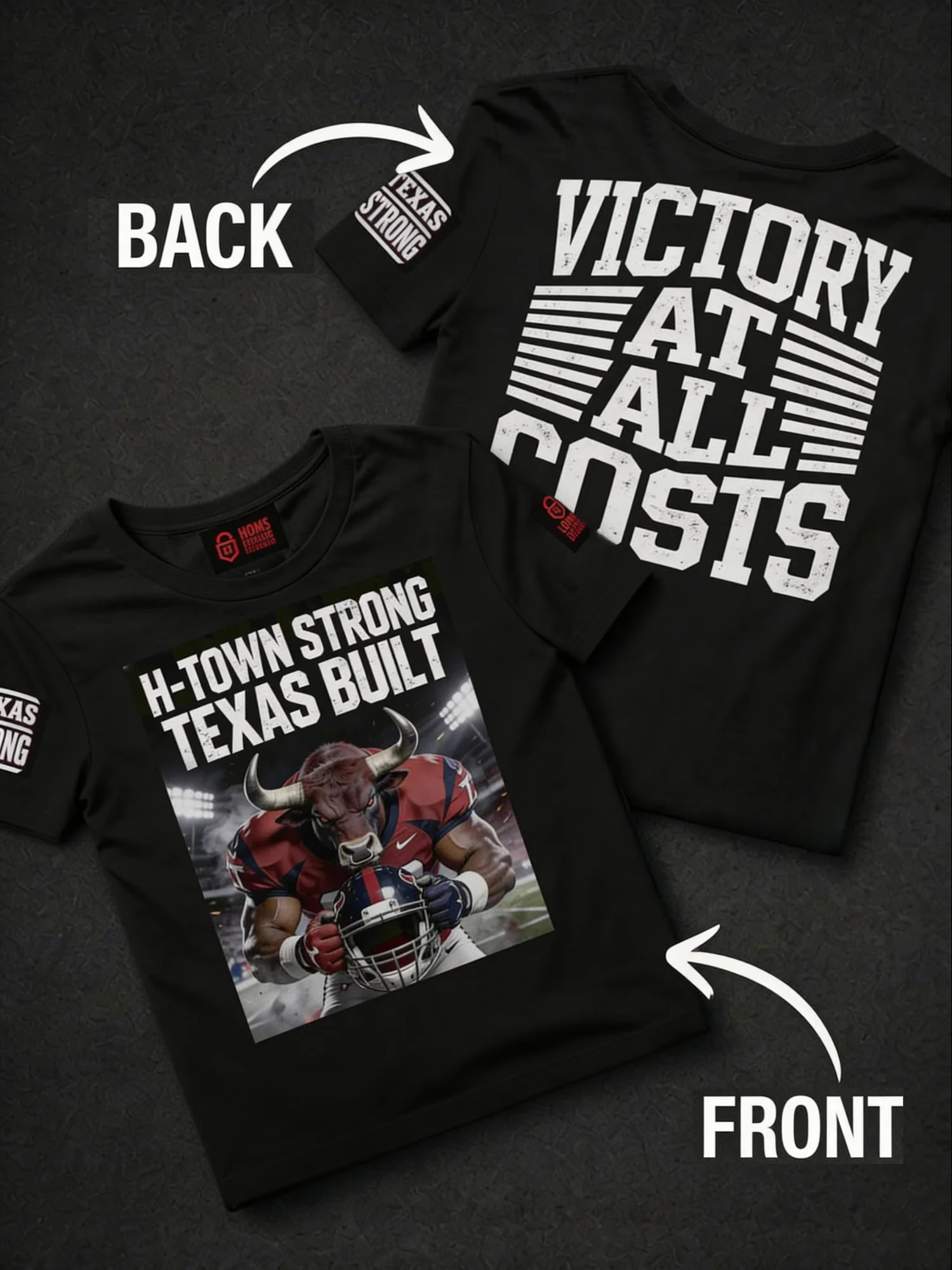 H-Town Strong | Texas Built | Houston | Football | Home Locker product image (1)