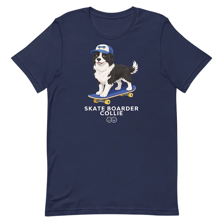 Skate Boarder Collie Tshirt product image (2)