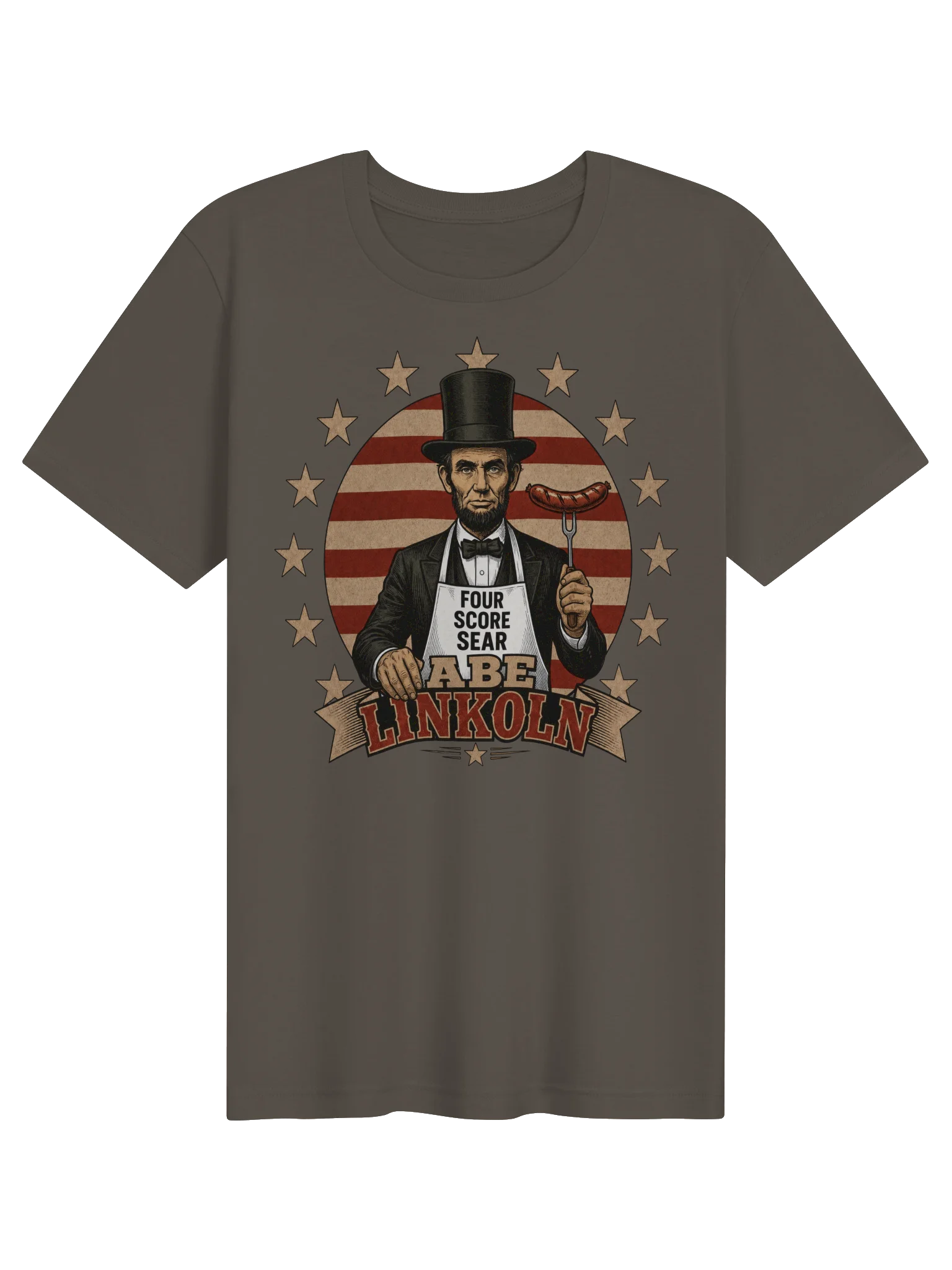 Abe Linkoln T-Shirt | Grill Team 1776 Tee product image (21)
