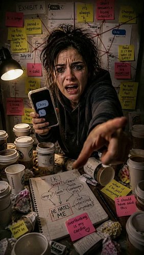 It was just “okay.”
But in their head… it became a full investigation, a timeline, a motive, a verdict.
One message. A hundre...