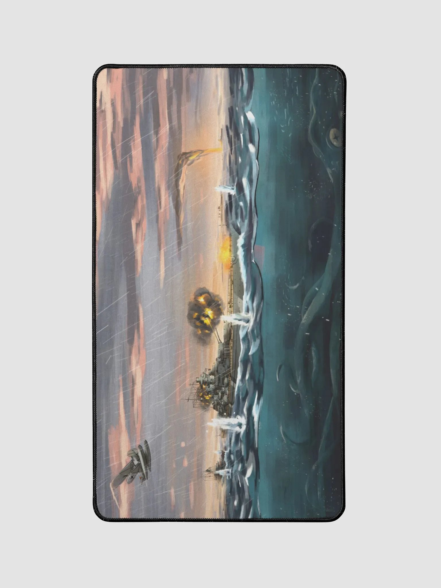 Sea Battle Mouse-mat product image (1)