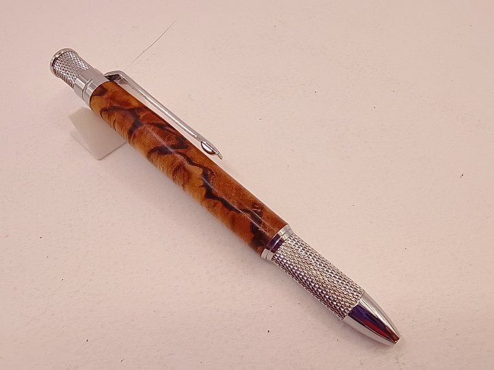 Knurl Pen – Natural Burl Edition product image (1)