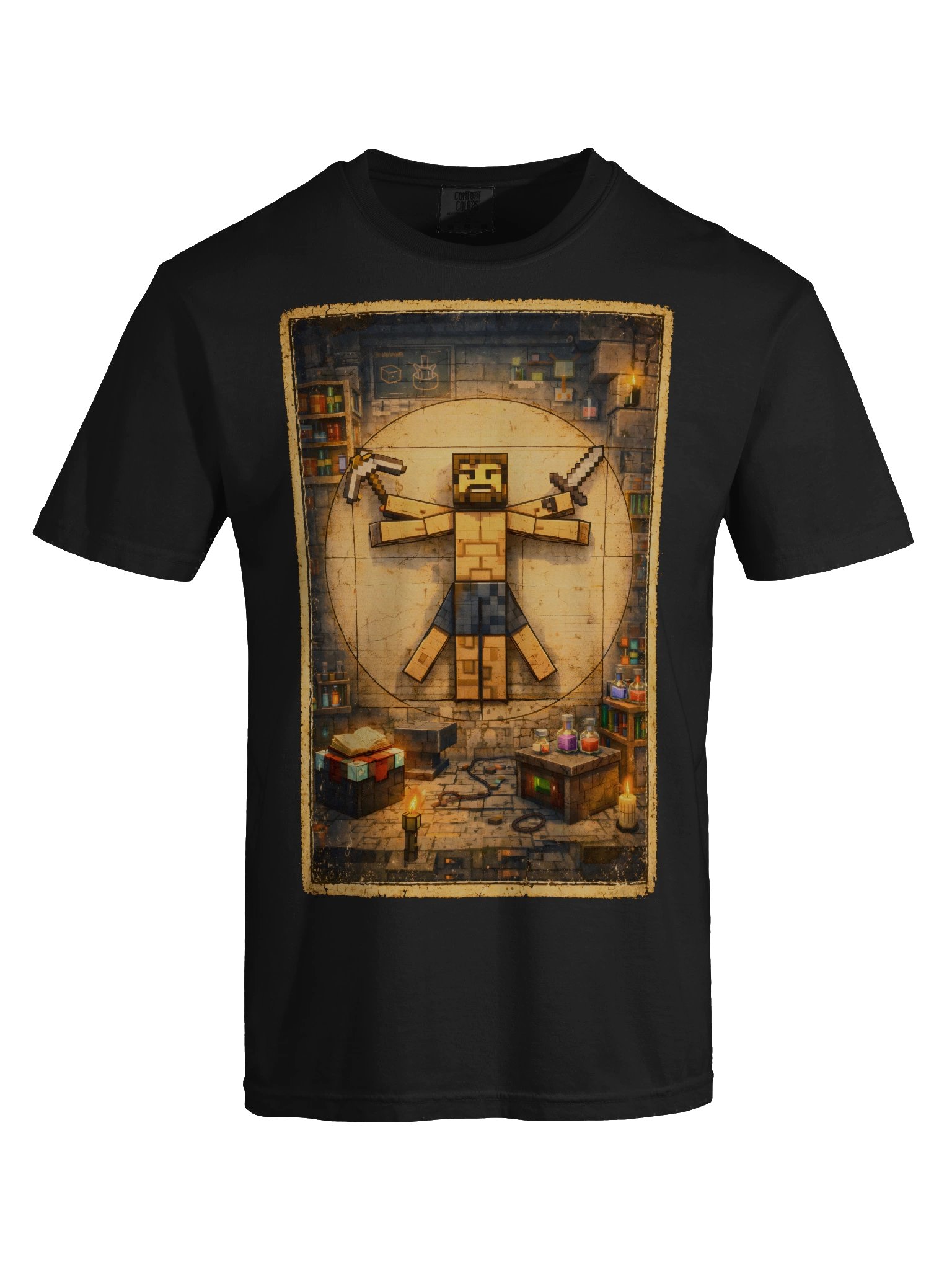 Vitruvian Pixel Man product image (2)
