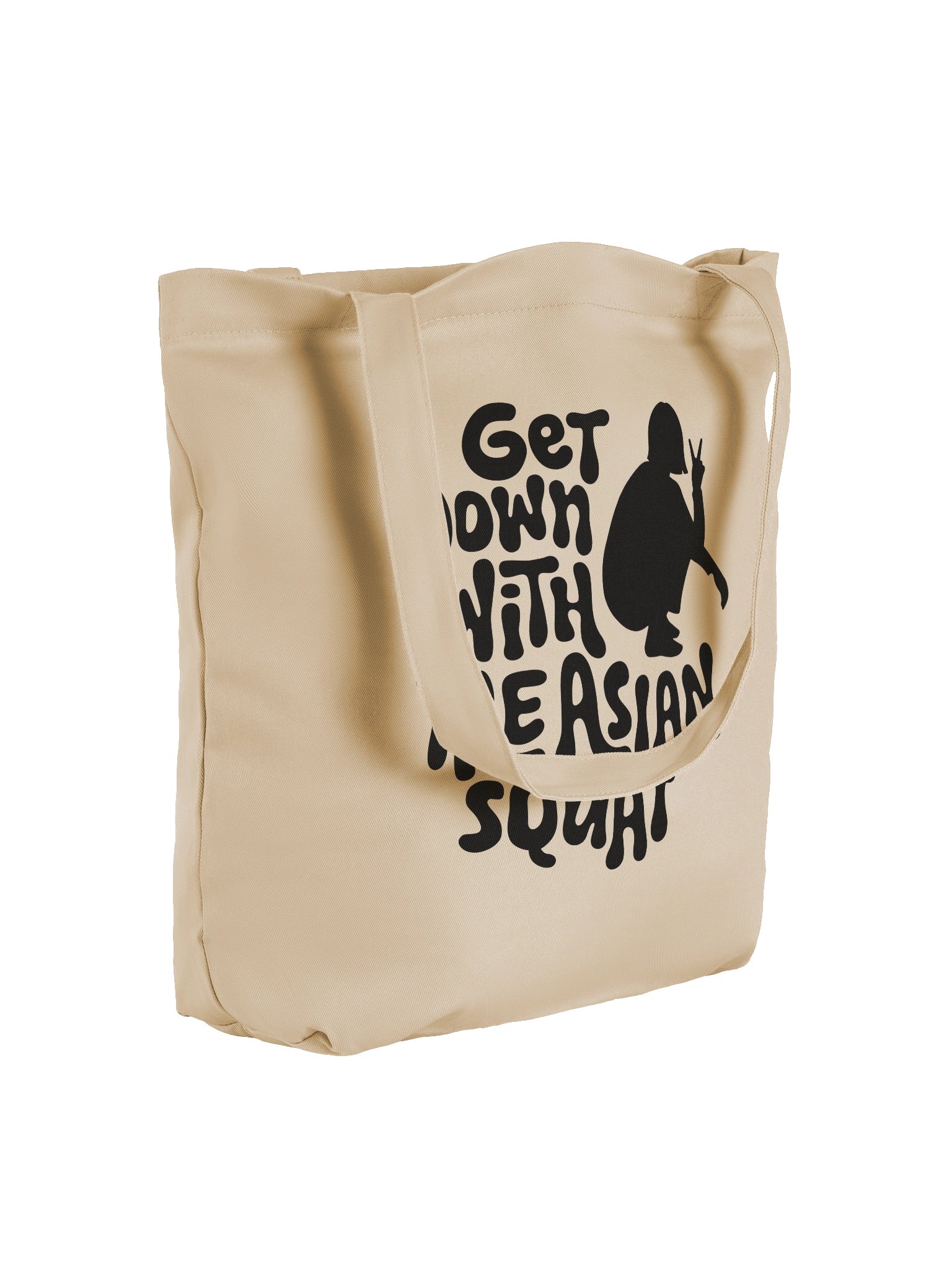 GET DOWN WITH THE ASIAN SQUAT (Female) Tote Bag product image (2)