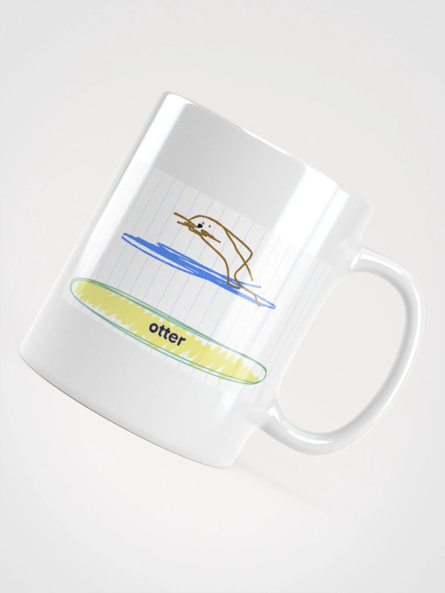 Otter mug product image (4)