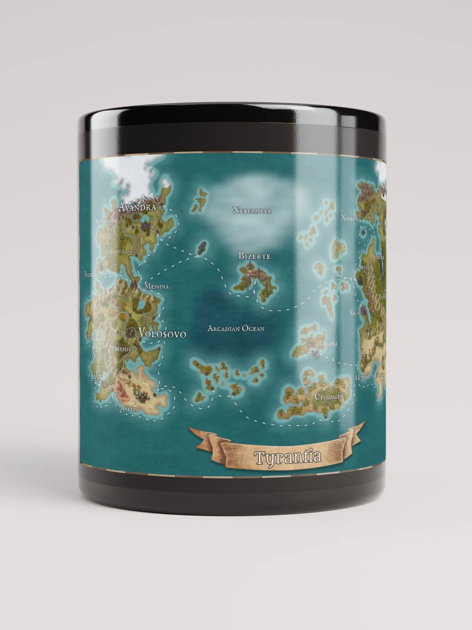 Tyrantia Karte Tasse Schwarz product image (9)