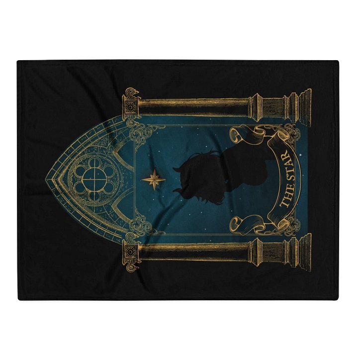 "XVII: The Star" Throw Blanket product image (1)