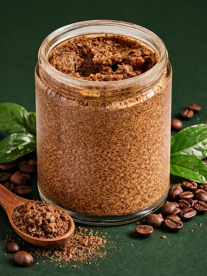 Exfoliating Coffee Scrub for Face & Body 200g product image (1)
