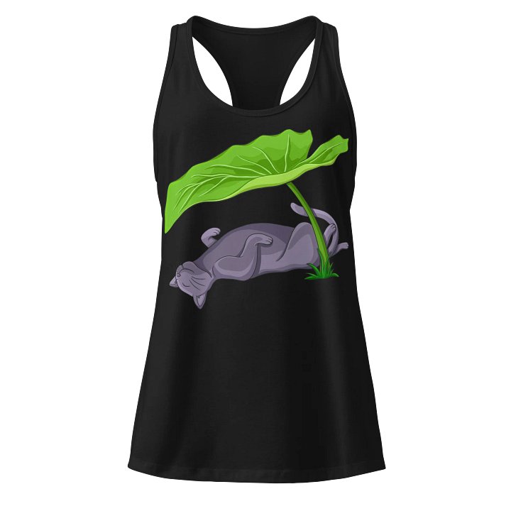 Luna Nap Time Racerback Tank Top product image (1)
