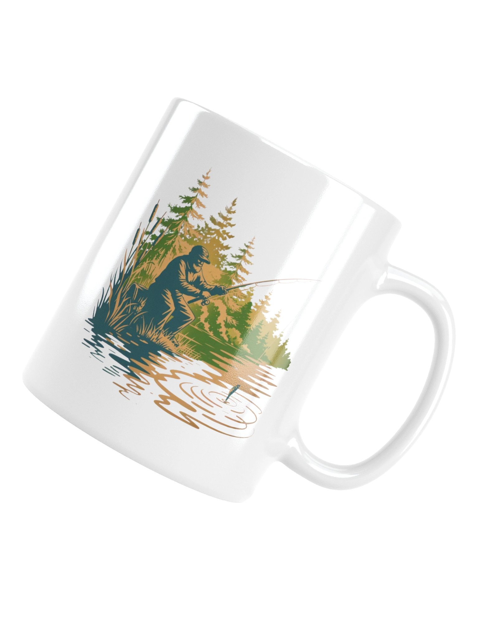 Fishing Dad Sunset Coffee Mug product image (17)