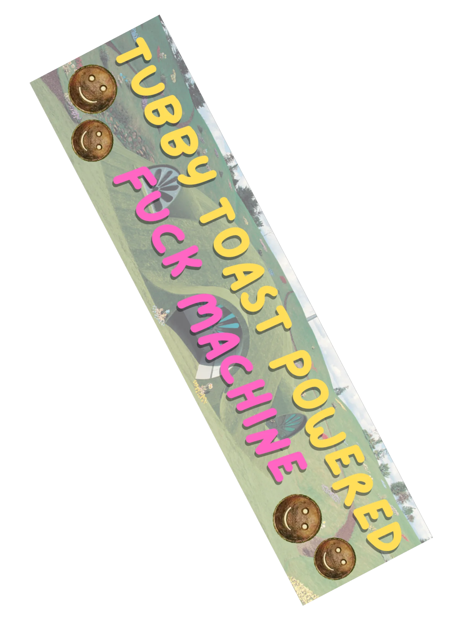 Tubby Toast Bumper Sticker product image (2)