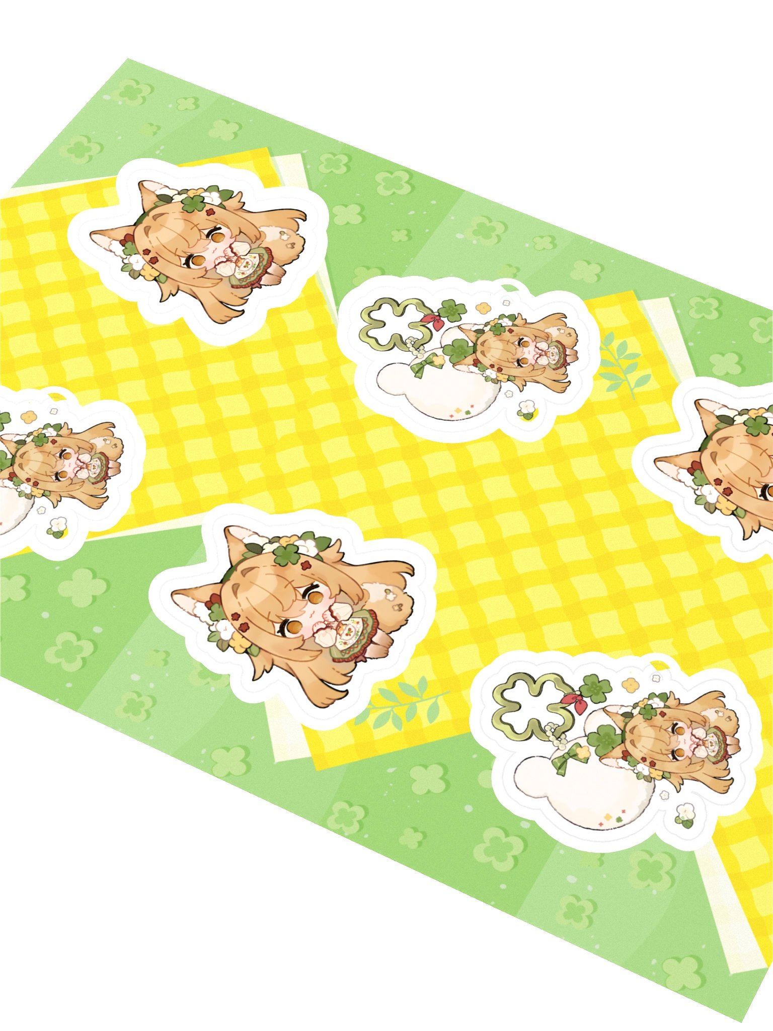 Claira "Merch" Themed Sticker Sheet product image (2)