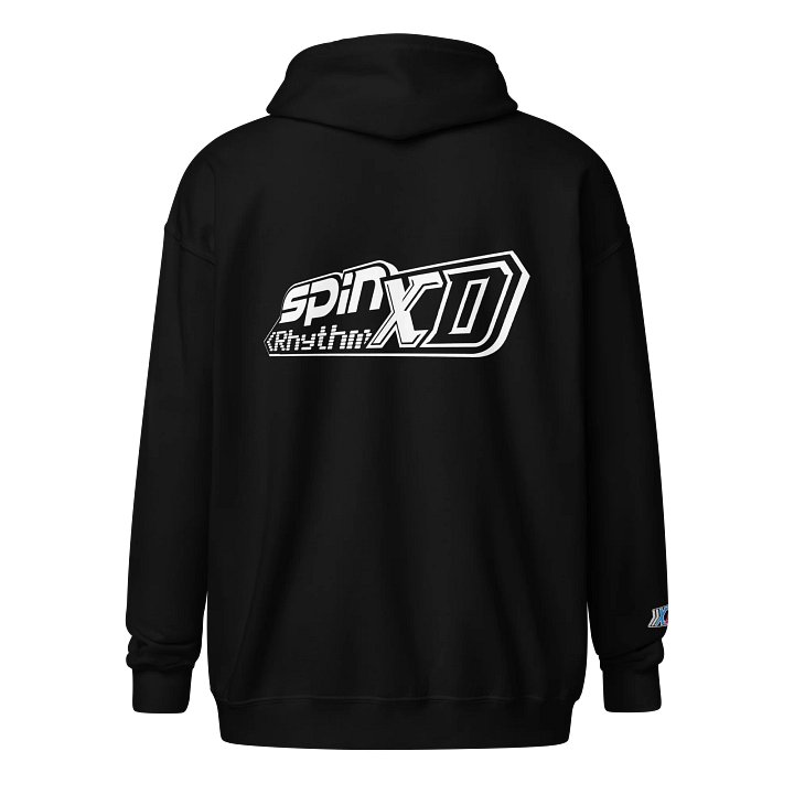 Spin Rhythm XD Logo Premium Zip-Up Hoodie - Dark product image (1)