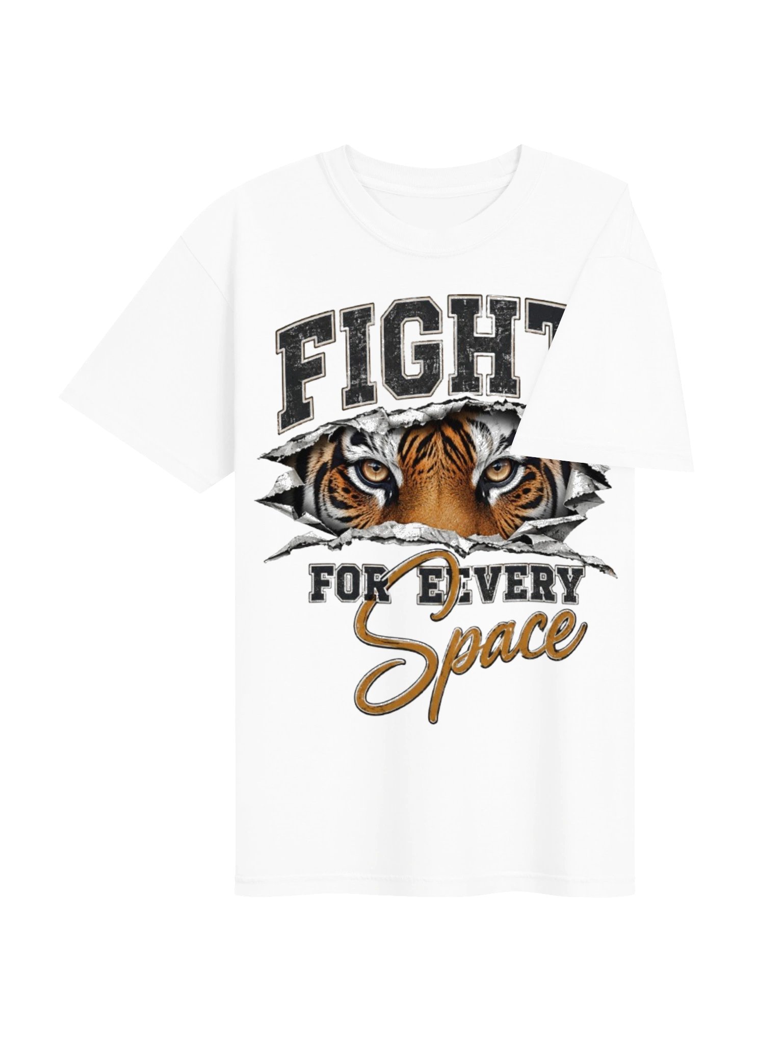 Fight For Every Space - Tiger Motivation T-Shirt product image (19)