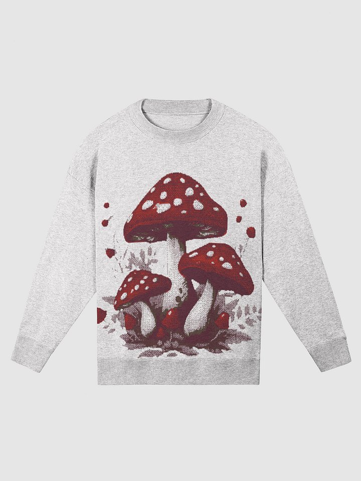 Mushroom Haven Relaxed Fit Sweater product image (1)
