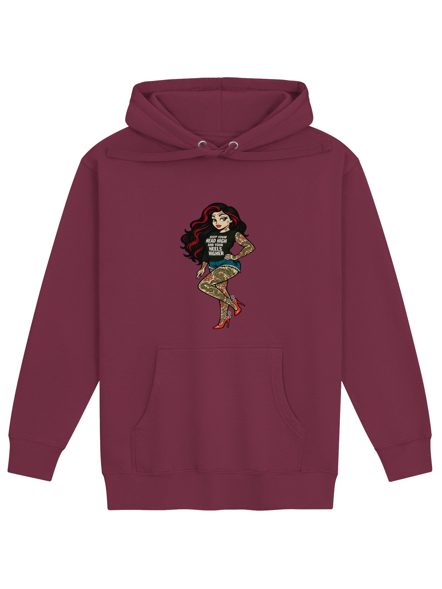 Savage Skarlitt Pin-Up Icon Women's Pull Over Hoodie product image (1)
