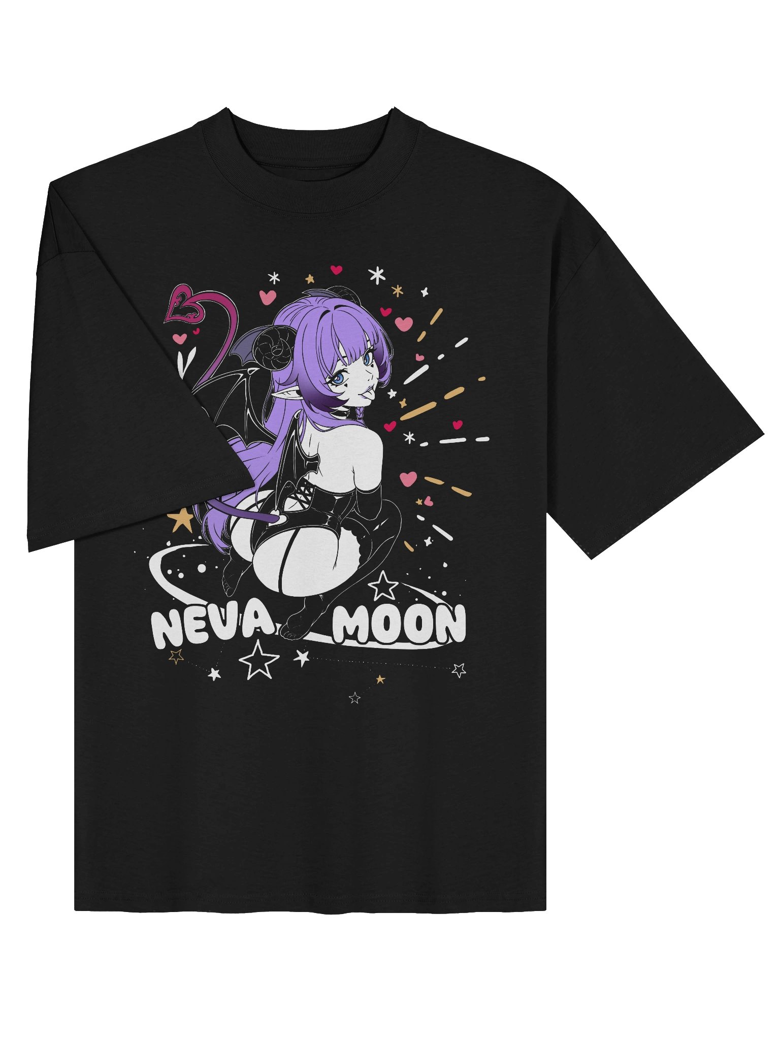 Tee Shirt Neva Moon 2026🌙Version Oversized Premium [FRONT DESIGN] product image (4)