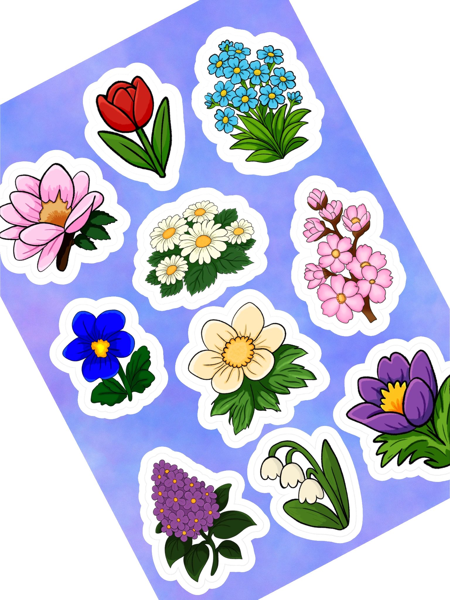 Spring flower set product image (1)