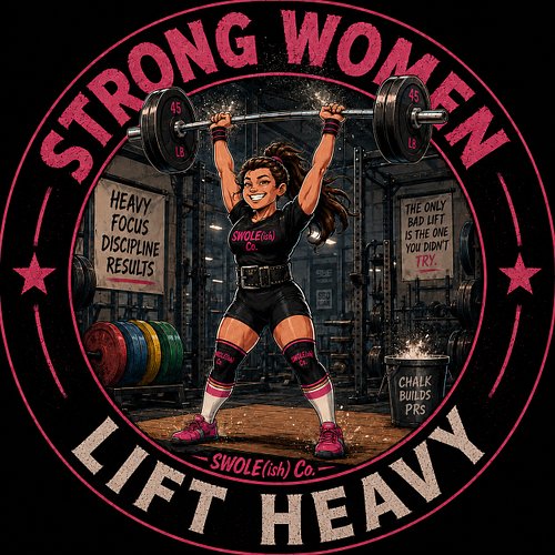 The first of two designs inspired by Andy Bohmer. Her content on women's powerlifitng and strength training is amazing. If yo...