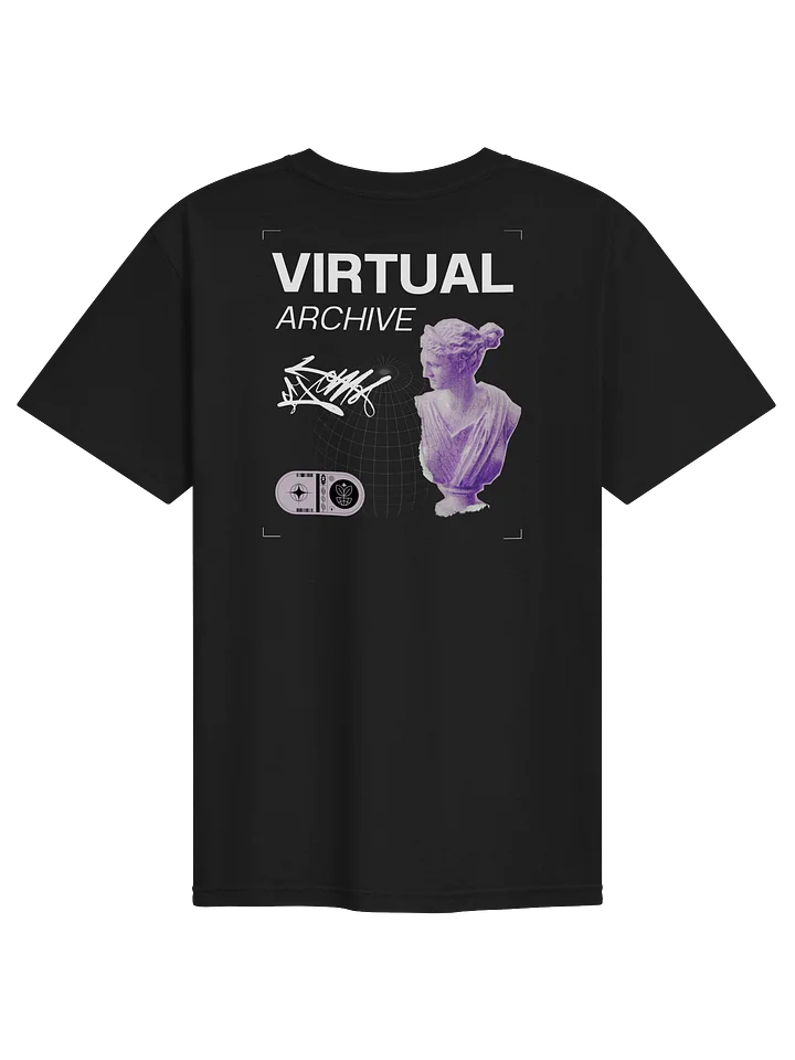 LunaNova "Virtual Archive" Aesthetic T-Shirt product image (2)