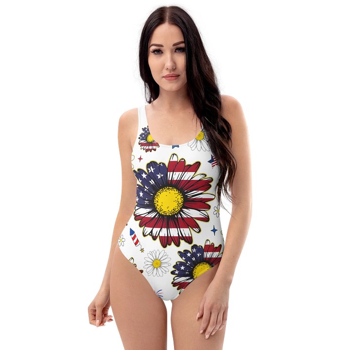 Patriotic Cheeky All-Over Swimsuit product image (1)