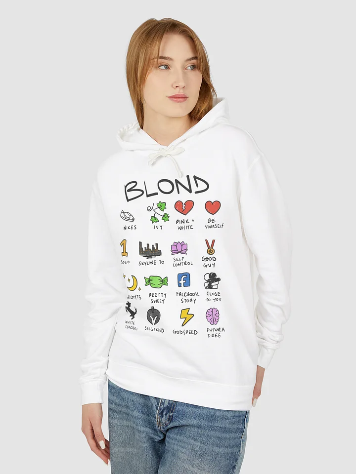 Frank Ocean Blond Notebook Hoodie product image (2)