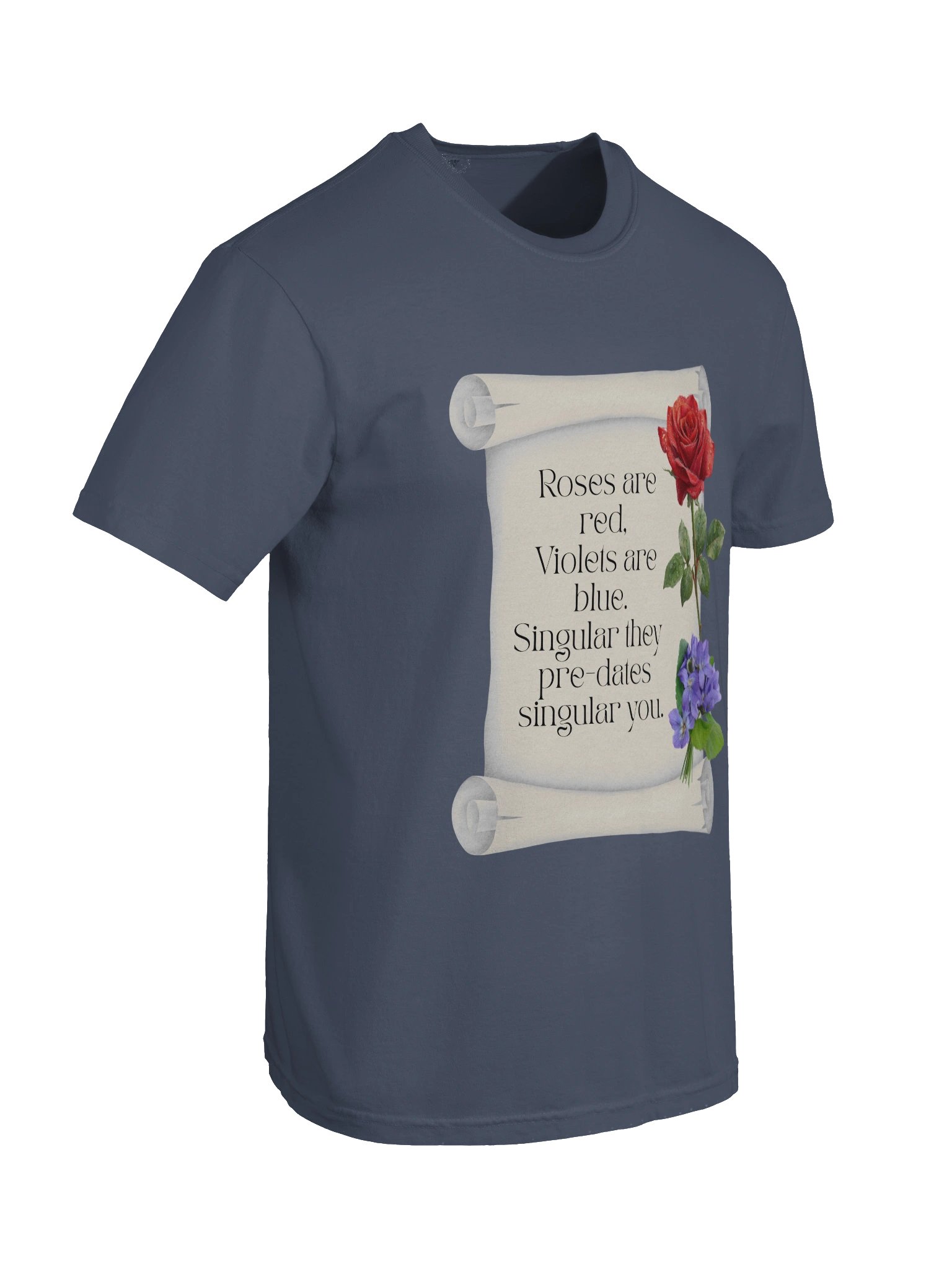 Singular they (printed front & back) product image (8)