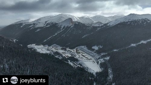 Our resident drone man and schnitzel king @joeyblunts shot this up at our favorite backcountry spot.  #Repost @joeyblunts wit...