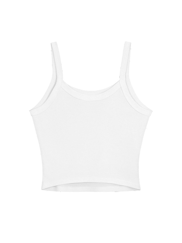 HUSH Black Script Tank Top product image (2)