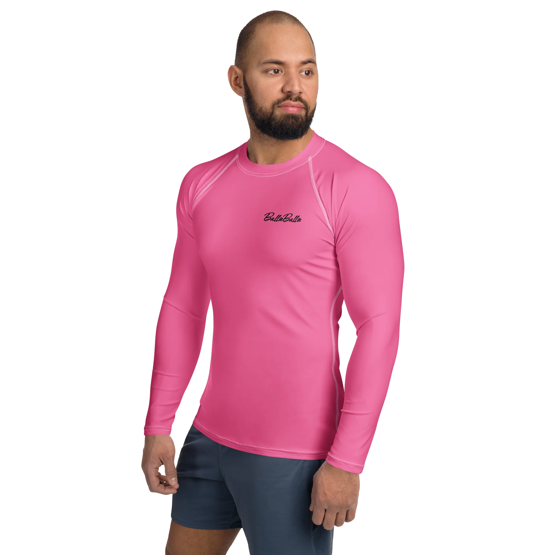 Rash Guard shirt Brilliant Rose product image (3)