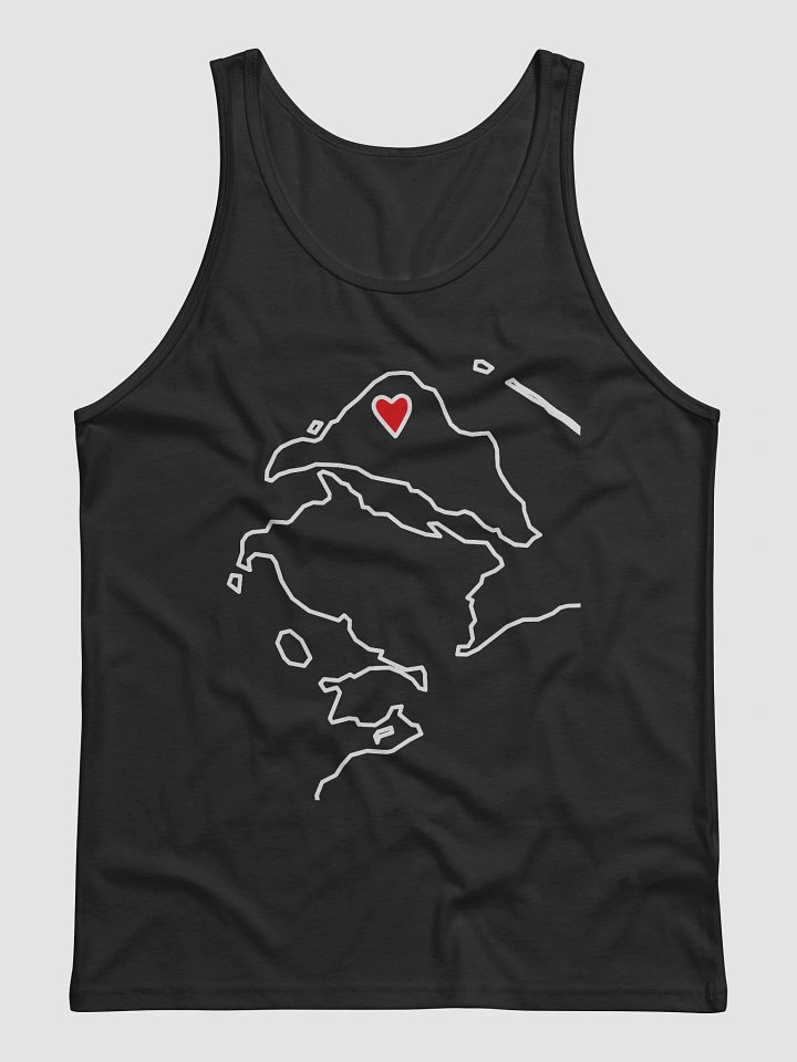 FrogBar heart TGMM/DSÄ - Dark (Bella+Canvas) product image (1)