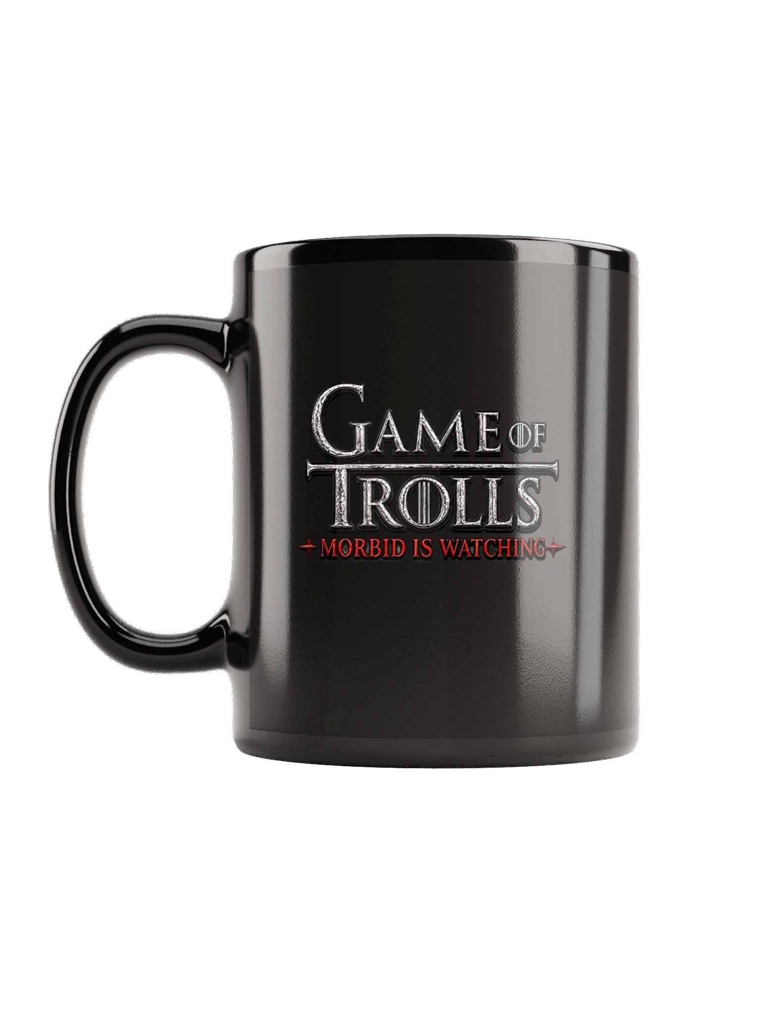 Game of Trolls Black Glossy Mug product image (2)